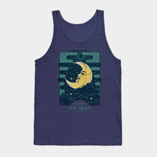 The moon light card spirit of mind Tank Top